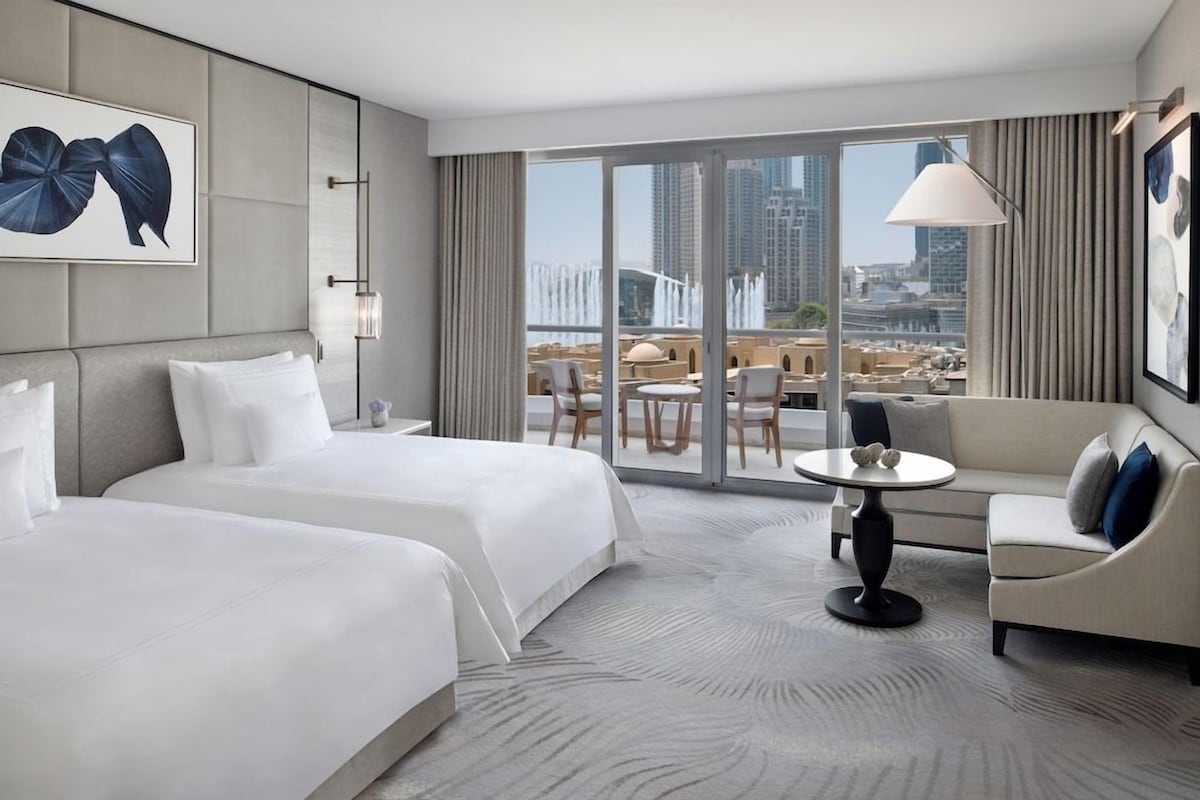 Premium bedding, minibar, in-room safe, desk