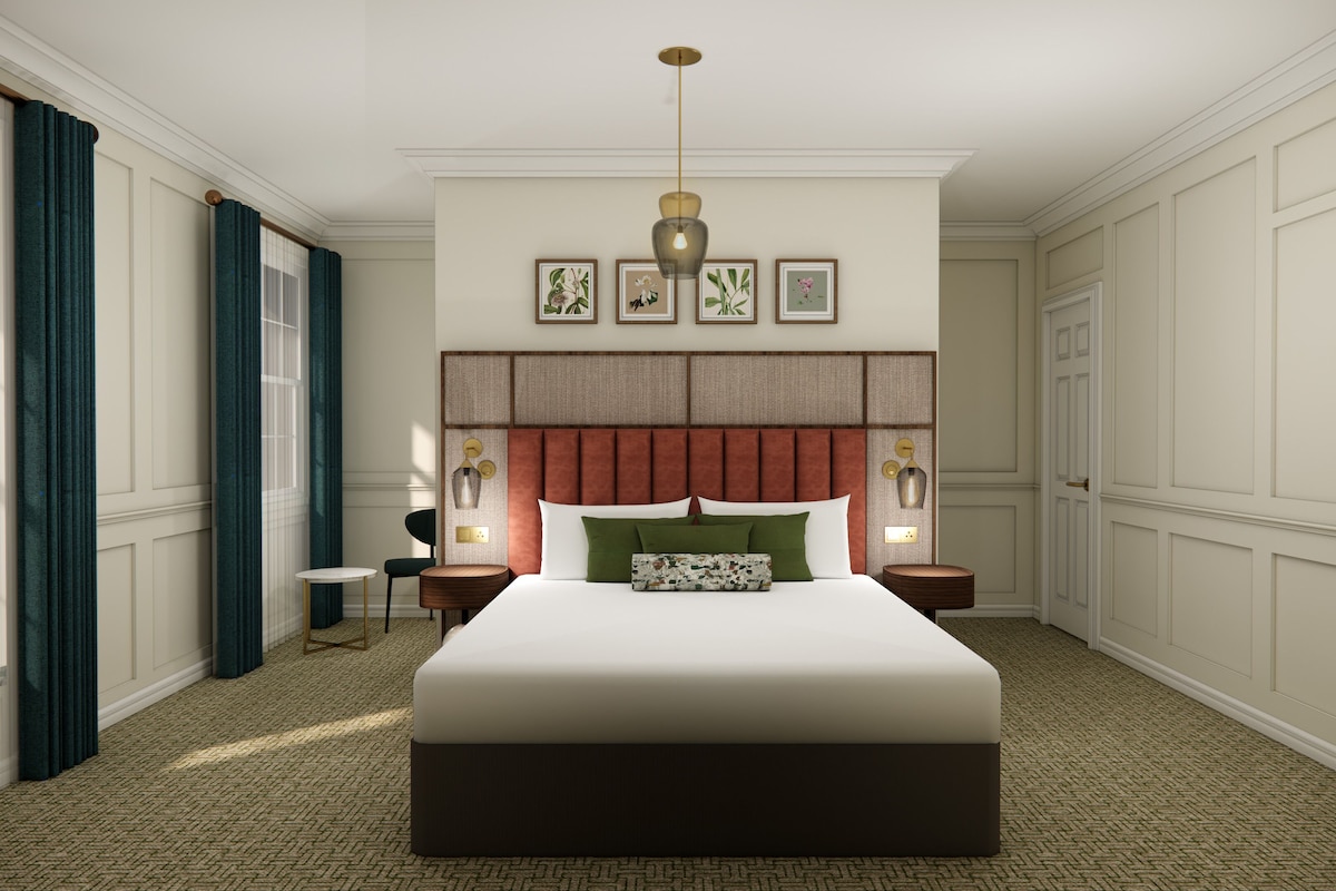 Accessible Double or Twin Room | Iron/ironing board (on request), WiFi (free), bed sheets