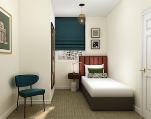 Classic Single Room | Iron/ironing board (on request), WiFi (free), bed sheets - Parade Hotel Bath (Bath)