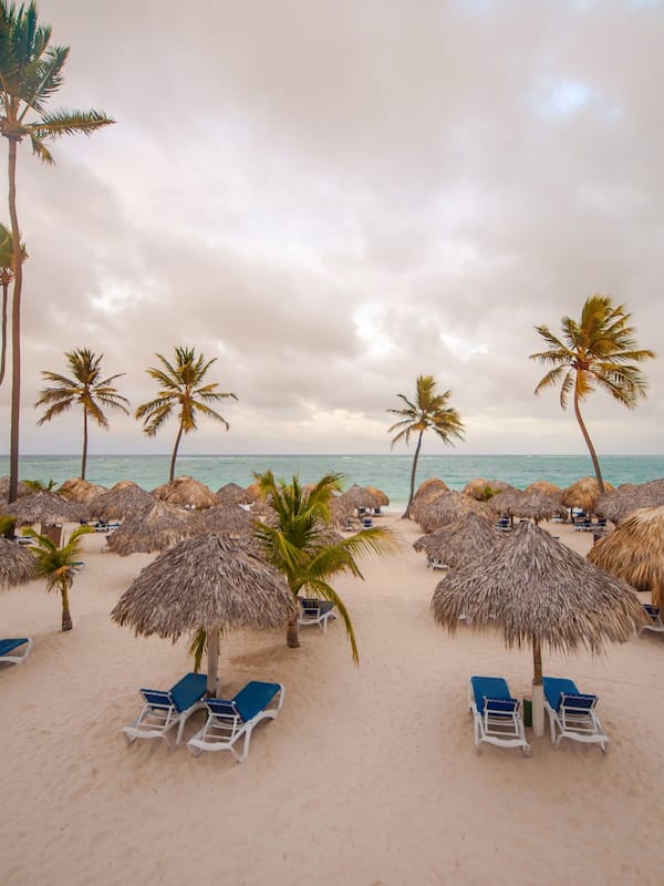 On the beach, beach massages, waterskiing, windsurfing