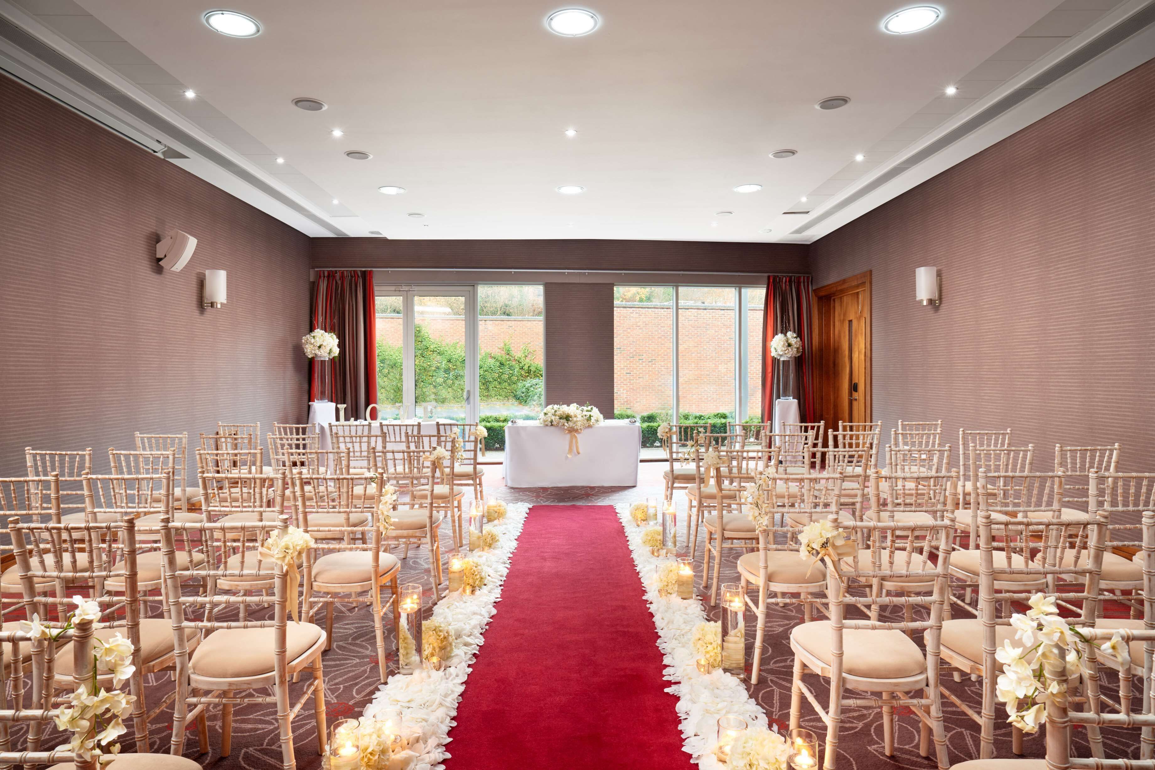 indoor wedding