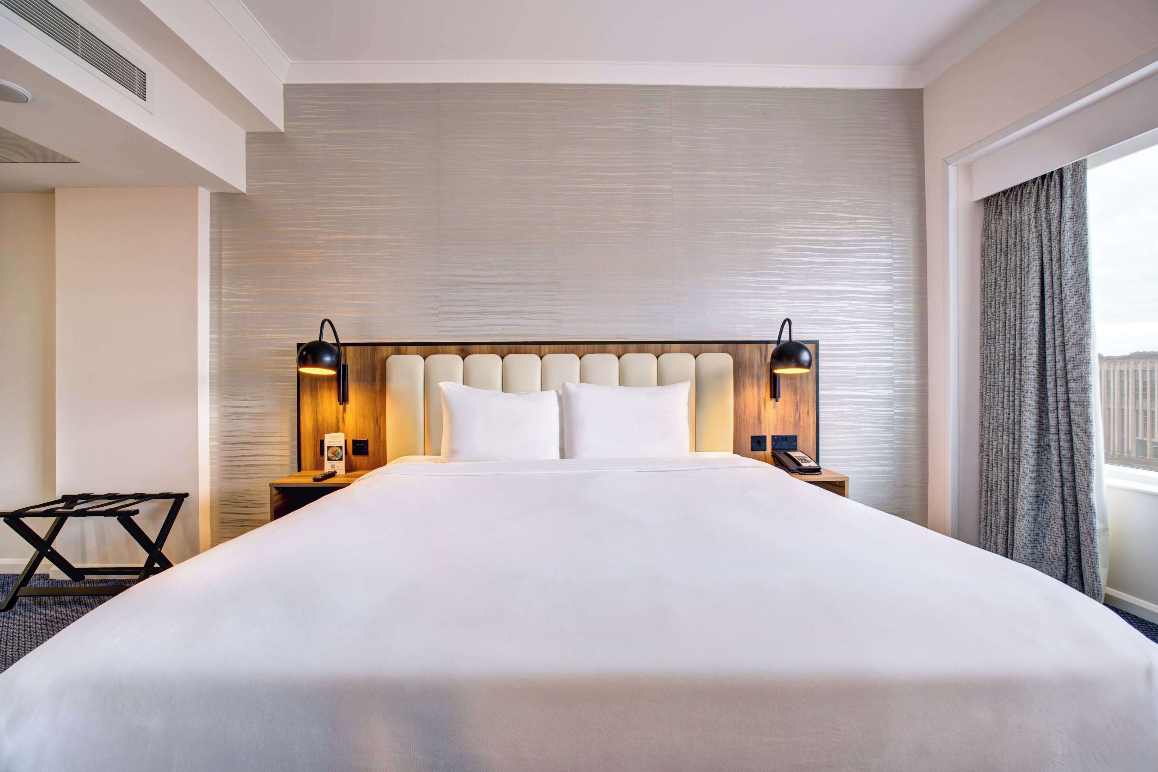 hypo-allergenic bedding, in-room safe, desk, iron/ironing board