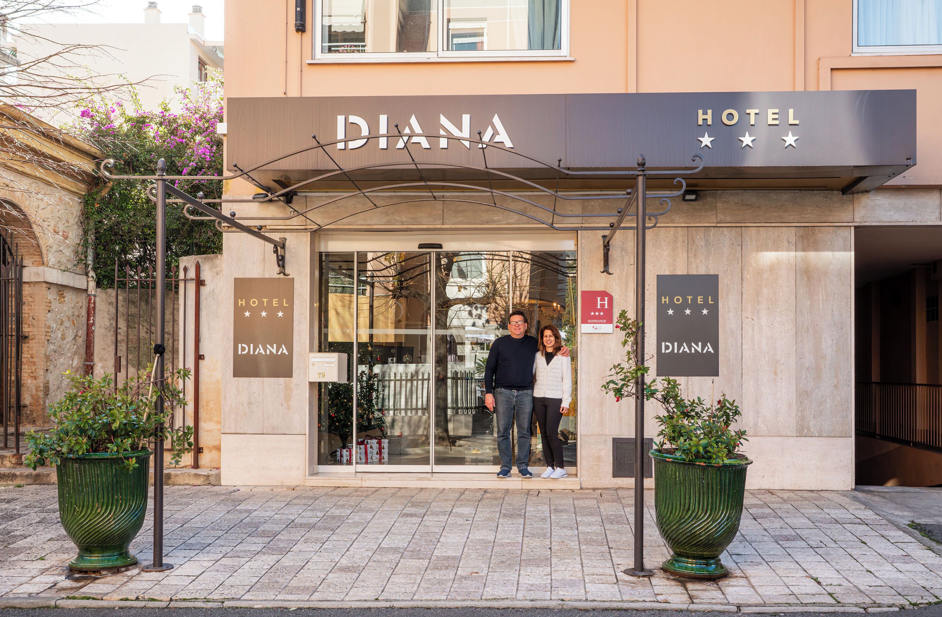 Voorkant van accommodatie