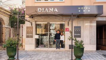 Voorkant van accommodatie