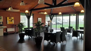 Sala de estar en el lobby