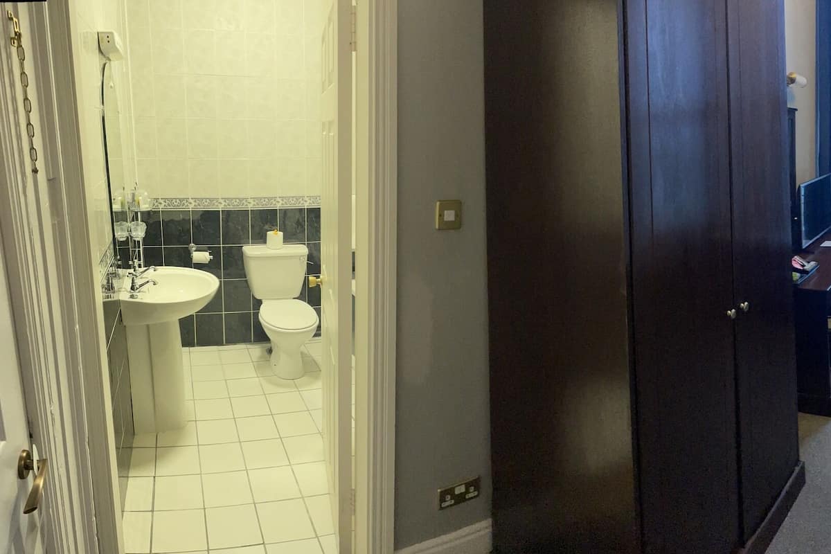 Kamar Twin, pemandangan laut | Setrika/meja setrika, Wi-Fi gratis, dan seprai linen