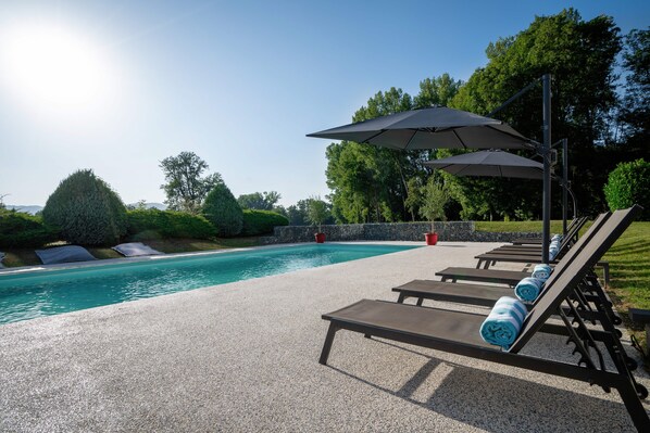 Seasonal outdoor pool