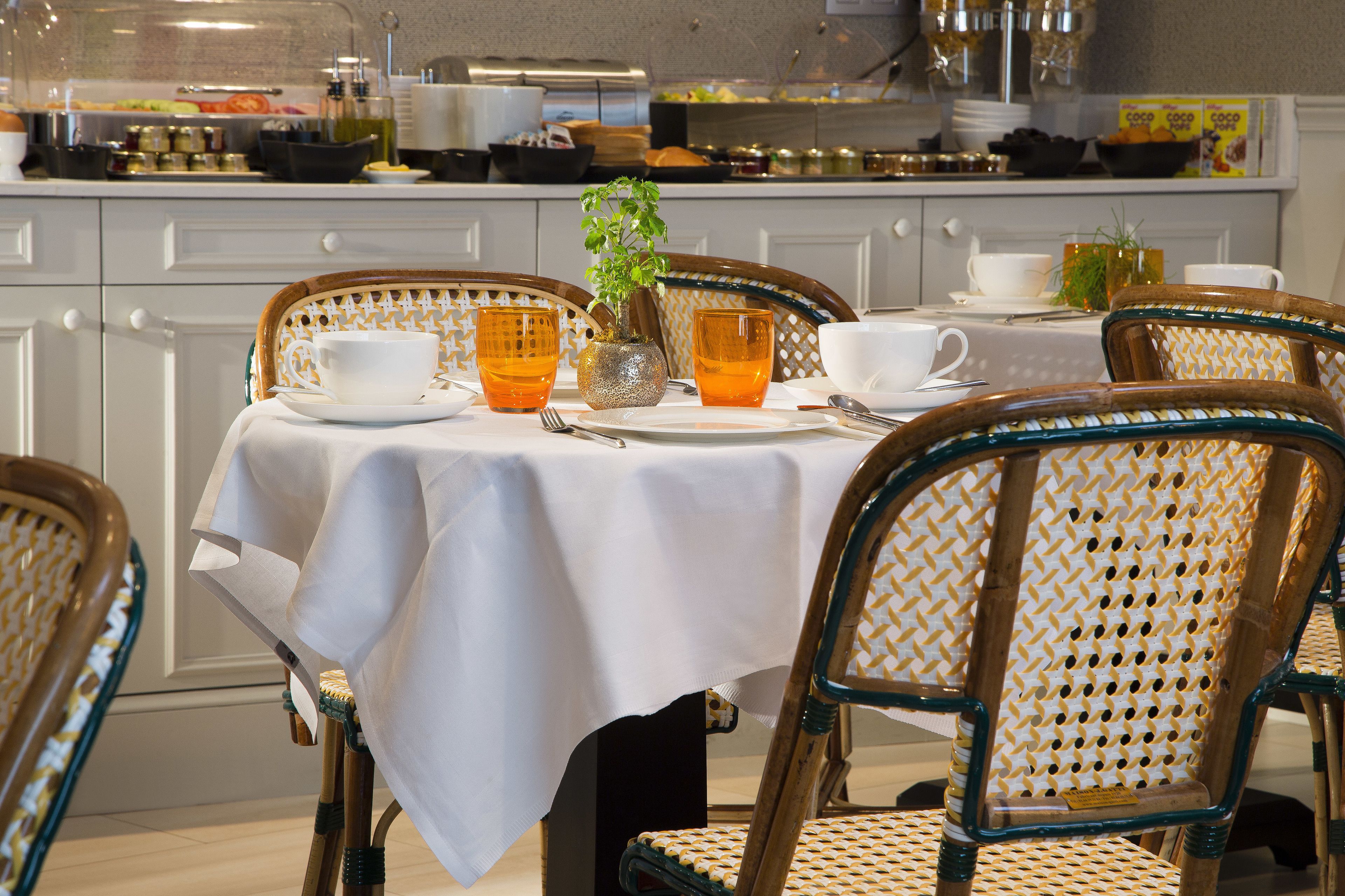 daily buffet breakfast (eur 18.00 per person)