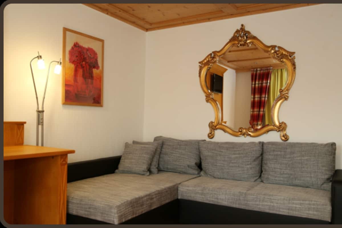 Apartamento, 2 habitaciones | Sala de estar | Una televisión de pantalla plana