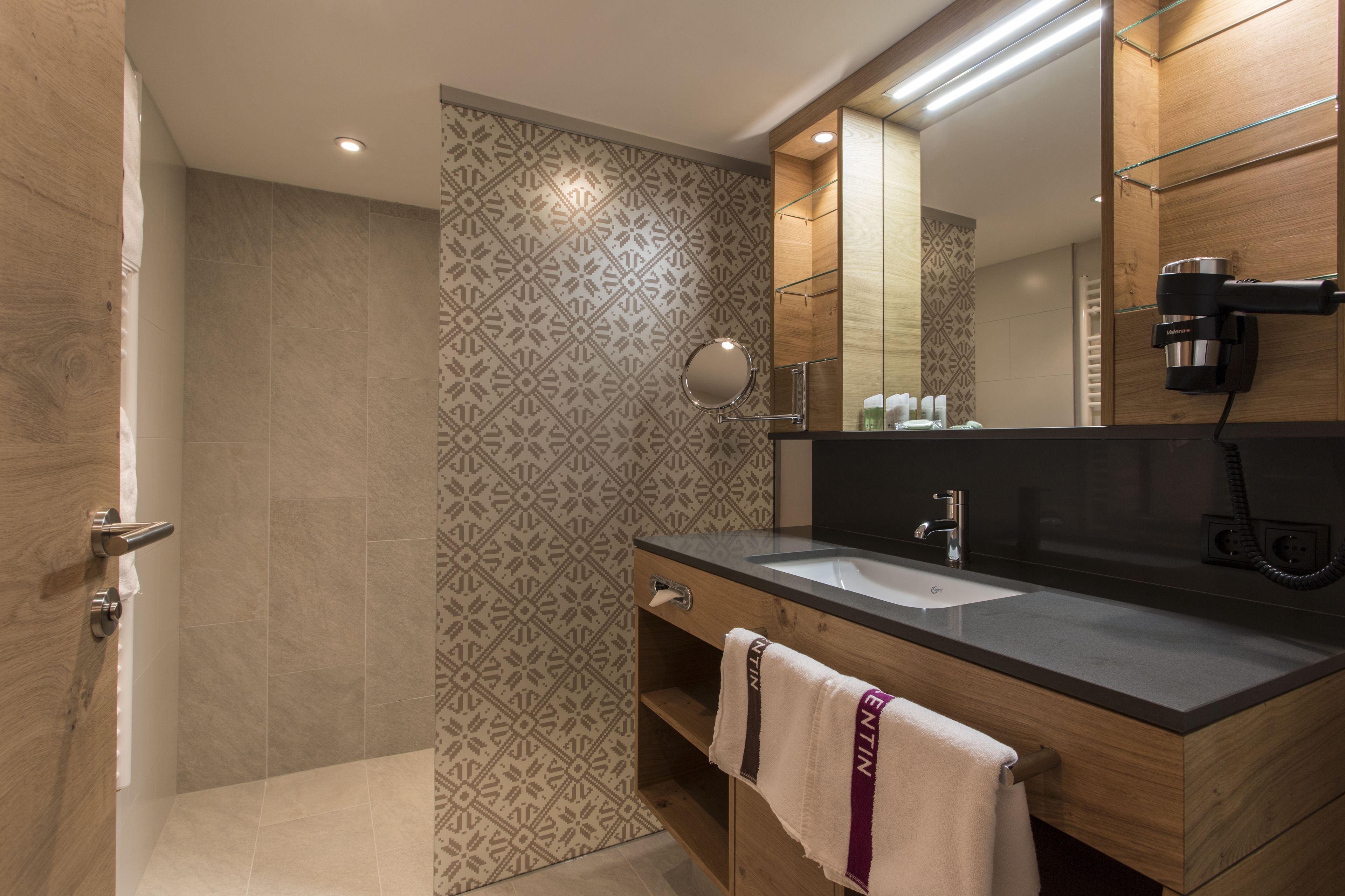 free toiletries, hair dryer, bathrobes, slippers