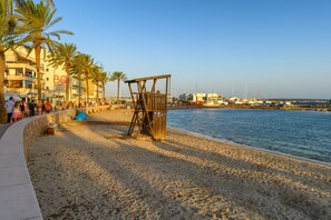 Beach nearby, white sand