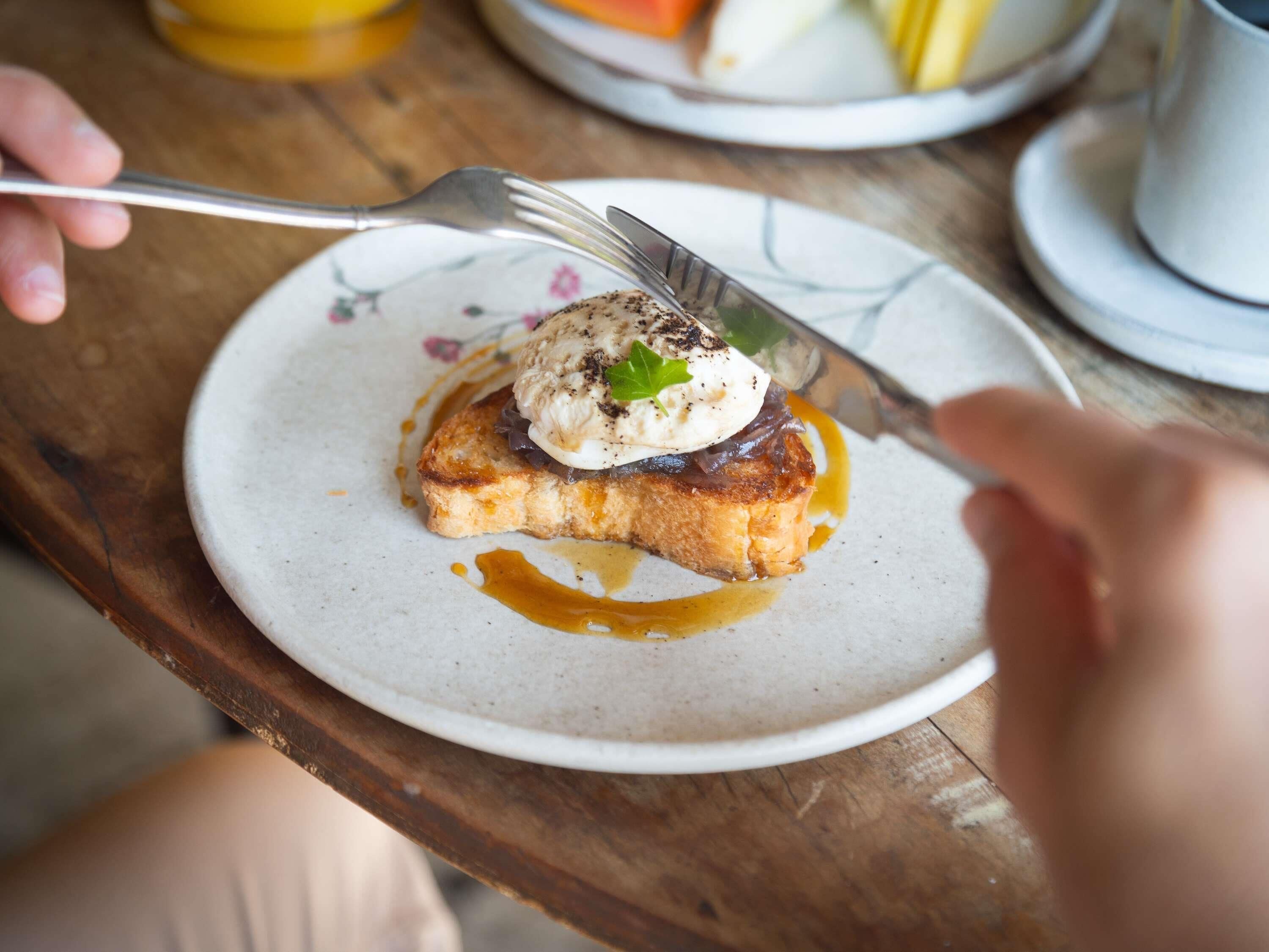 Frokost, lunsj og middag serveres