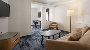 Luxe beddengoed, een bureau, een strijkplank/strijkijzer, gratis wifi