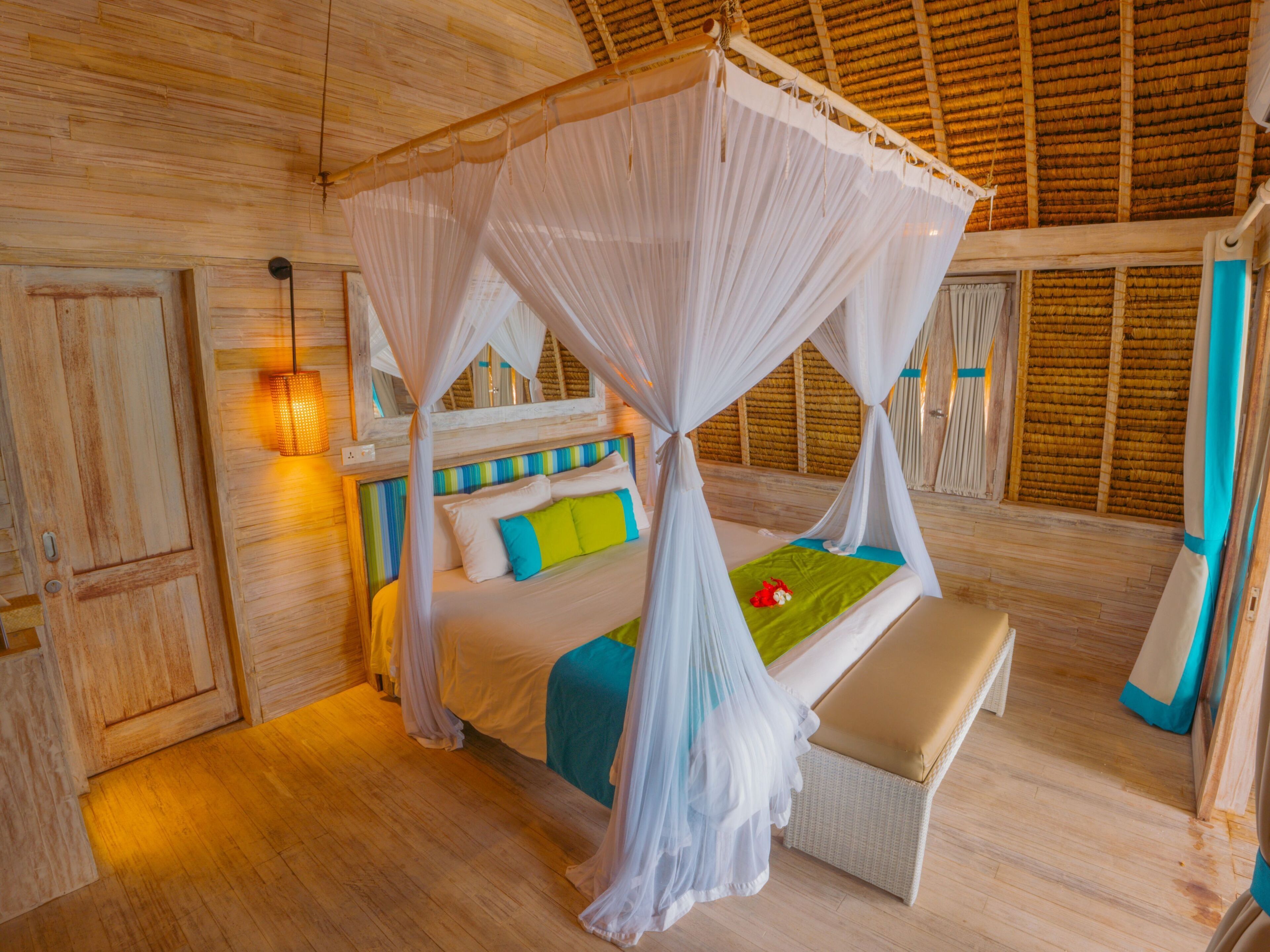 deluxe room, garden view, garden area | premium bedding, in-room safe, blackout curtains, free wifi