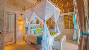 In-room safe, blackout drapes, cribs (free), WiFi (free)