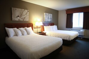 Standard Room, 2 Queen Beds | Desk, laptop workspace, iron/ironing board, free WiFi - GrandStay Hotel & Suites Perham (Perham)