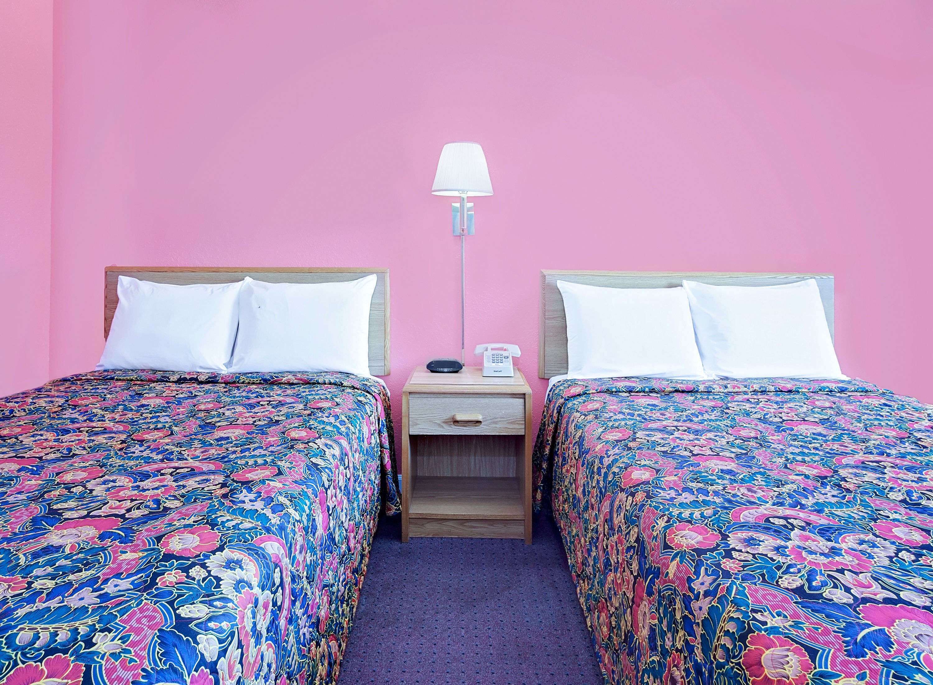 Room, 2 Double Beds, Accessible | Desk, free WiFi, bed sheets