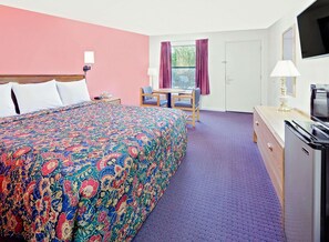 客房, 1 张特大床 | 办公桌、免费 WiFi、床单