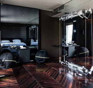 1 غرفة نوم وملاءات من القطن المصري وأغطية فراش متميزة