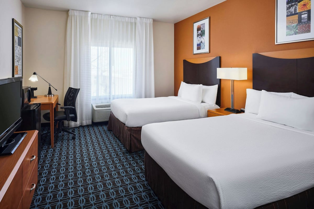 Room, 2 Double Beds, Non Smoking