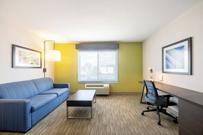 Standard Room, 1 King Bed (Extra Floor Space) | In-room safe, desk, blackout drapes, iron/ironing board - Holiday Inn Express & Suites Winona by IHG (Winona)