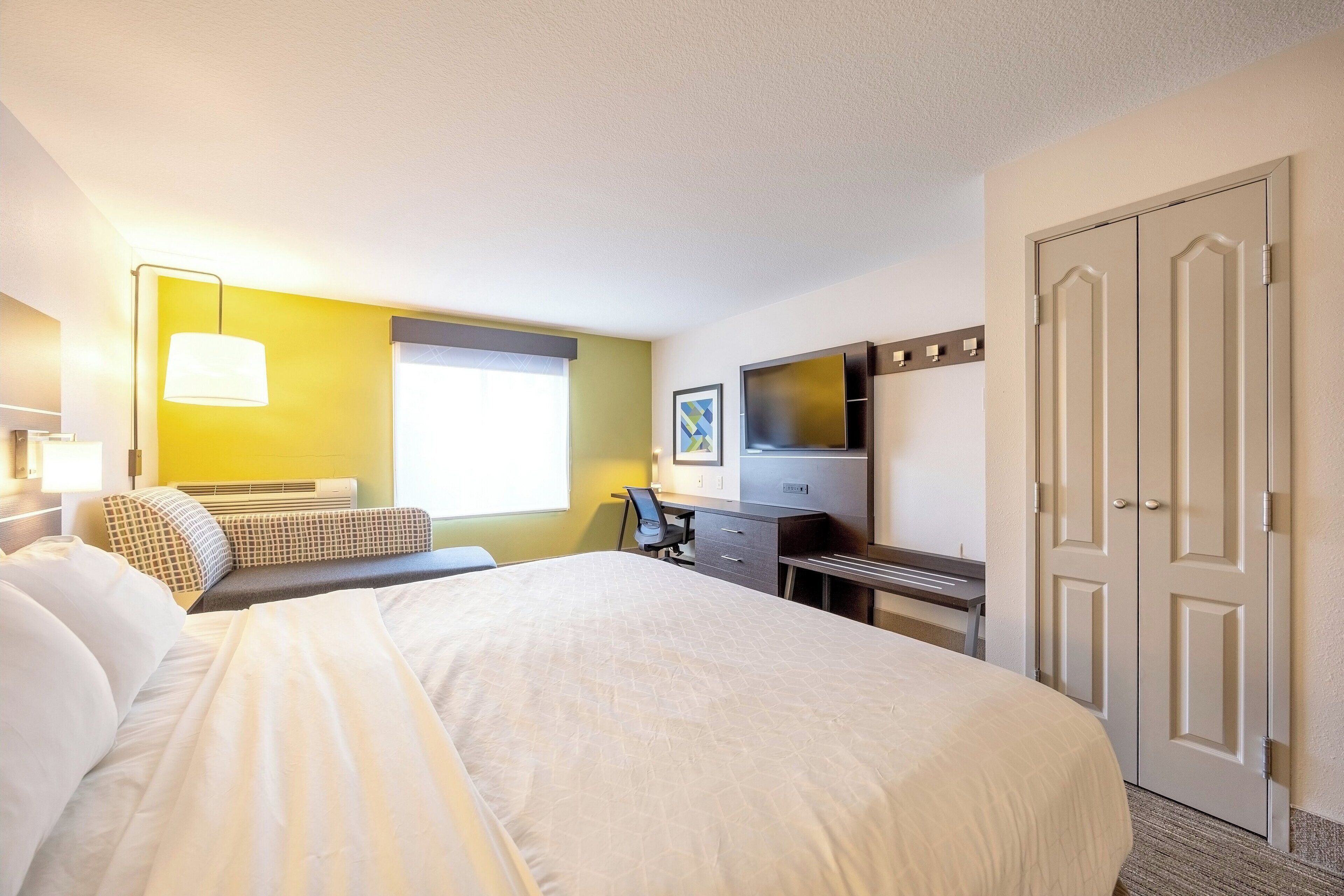 In-room safe, desk, blackout drapes, iron/ironing board