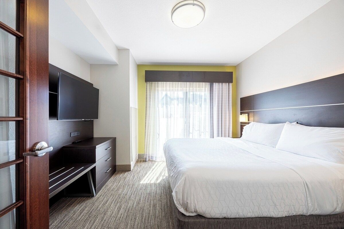 Suite, 1 King Bed with Sofa bed | In-room safe, desk, blackout drapes, iron/ironing board