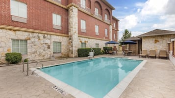 Seasonal outdoor pool