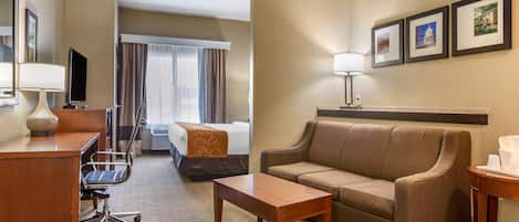 Escritorio, cortinas blackout y insonorización