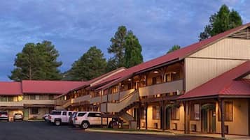 Front of property - evening/night