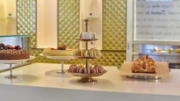 Daily buffet breakfast (EUR 35 per person)