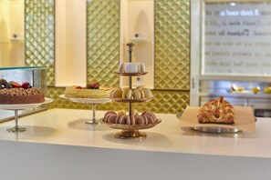 Daily buffet breakfast (EUR 35 per person)