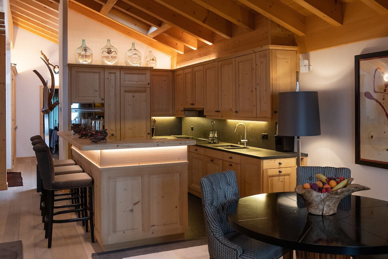 royal penthouse | private kitchen | fridge