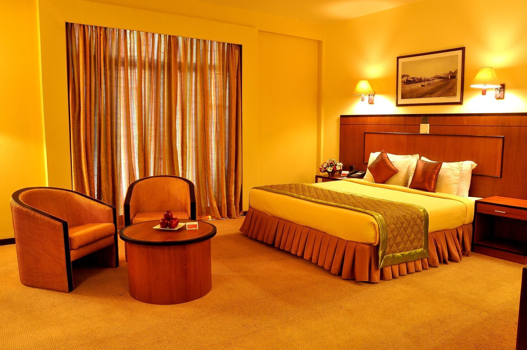 Premium bedding, minibar, in-room safe, desk