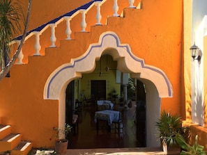Exterior detail