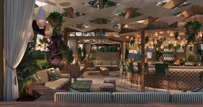3 bars/lounges, poolside bar, beach bar - Vincci Estrella de Mar  (Marbella)