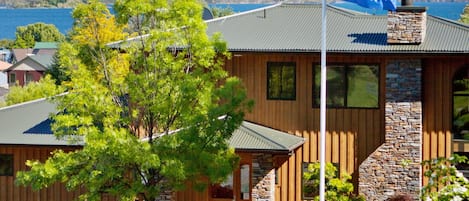 Fassade der Unterkunft