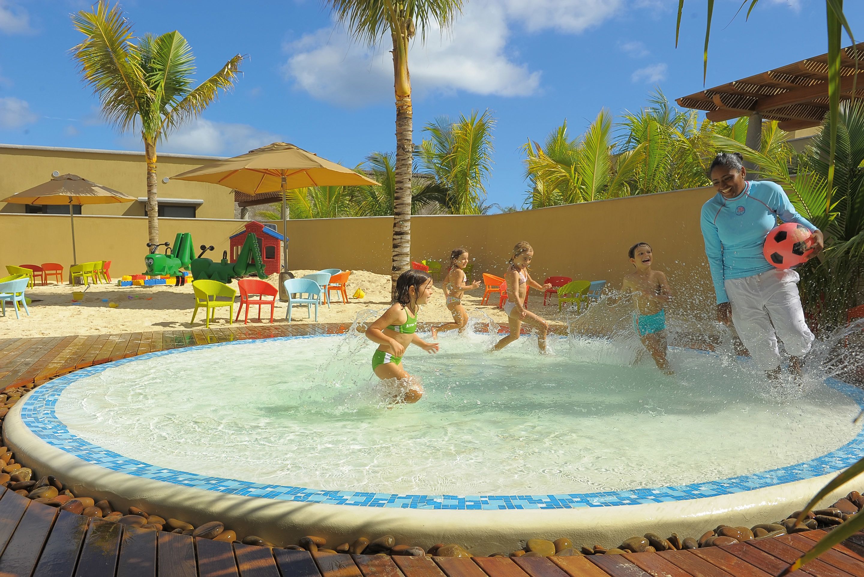 Children's play area - outdoor