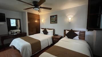 Triple Room | Premium bedding, desk, laptop workspace, blackout drapes