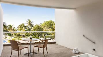 Vue sur le jardin