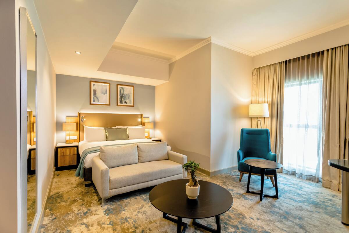 Ropa de cama hipoalergénica y minibar