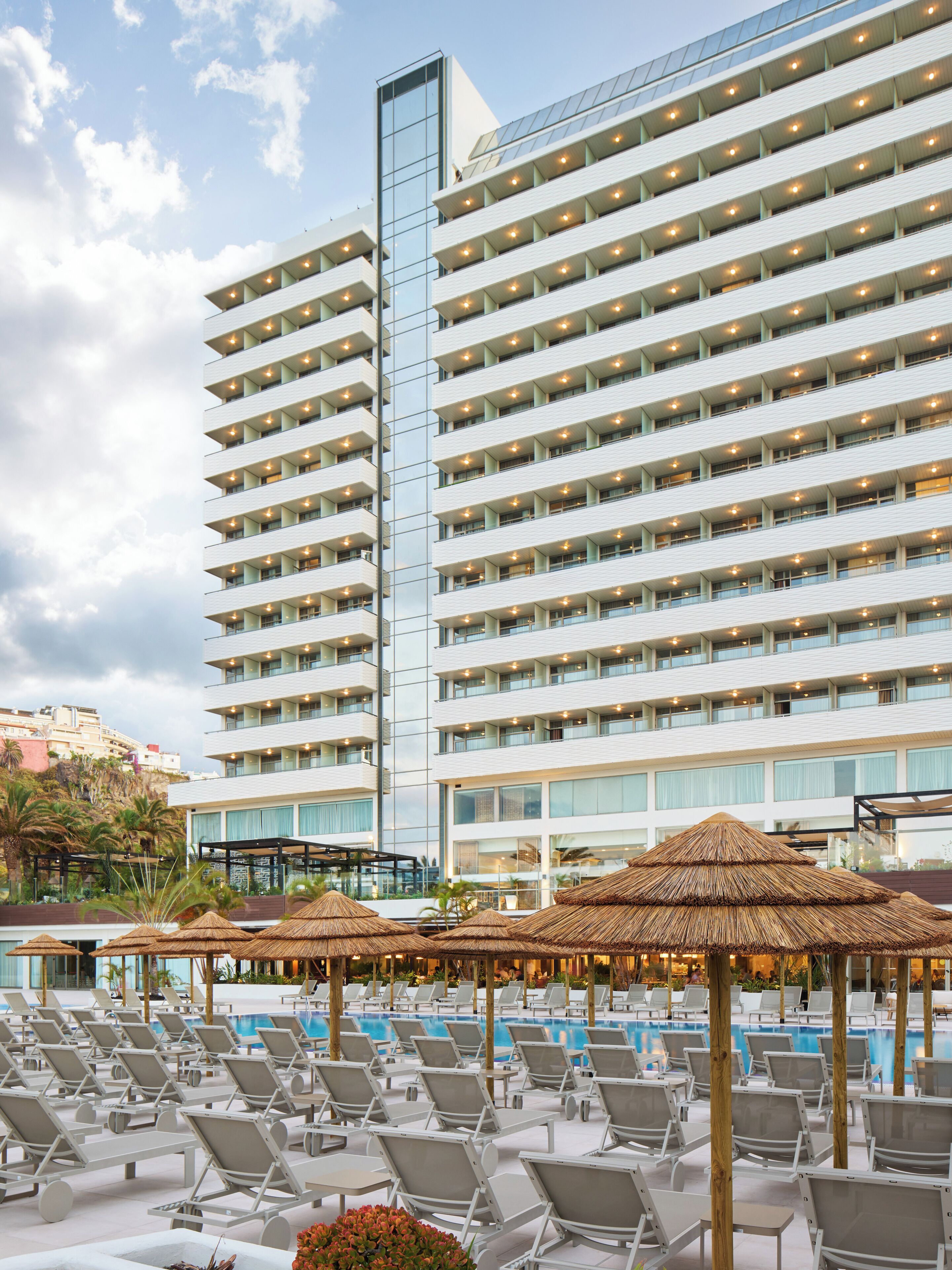 Voorkant van accommodatie