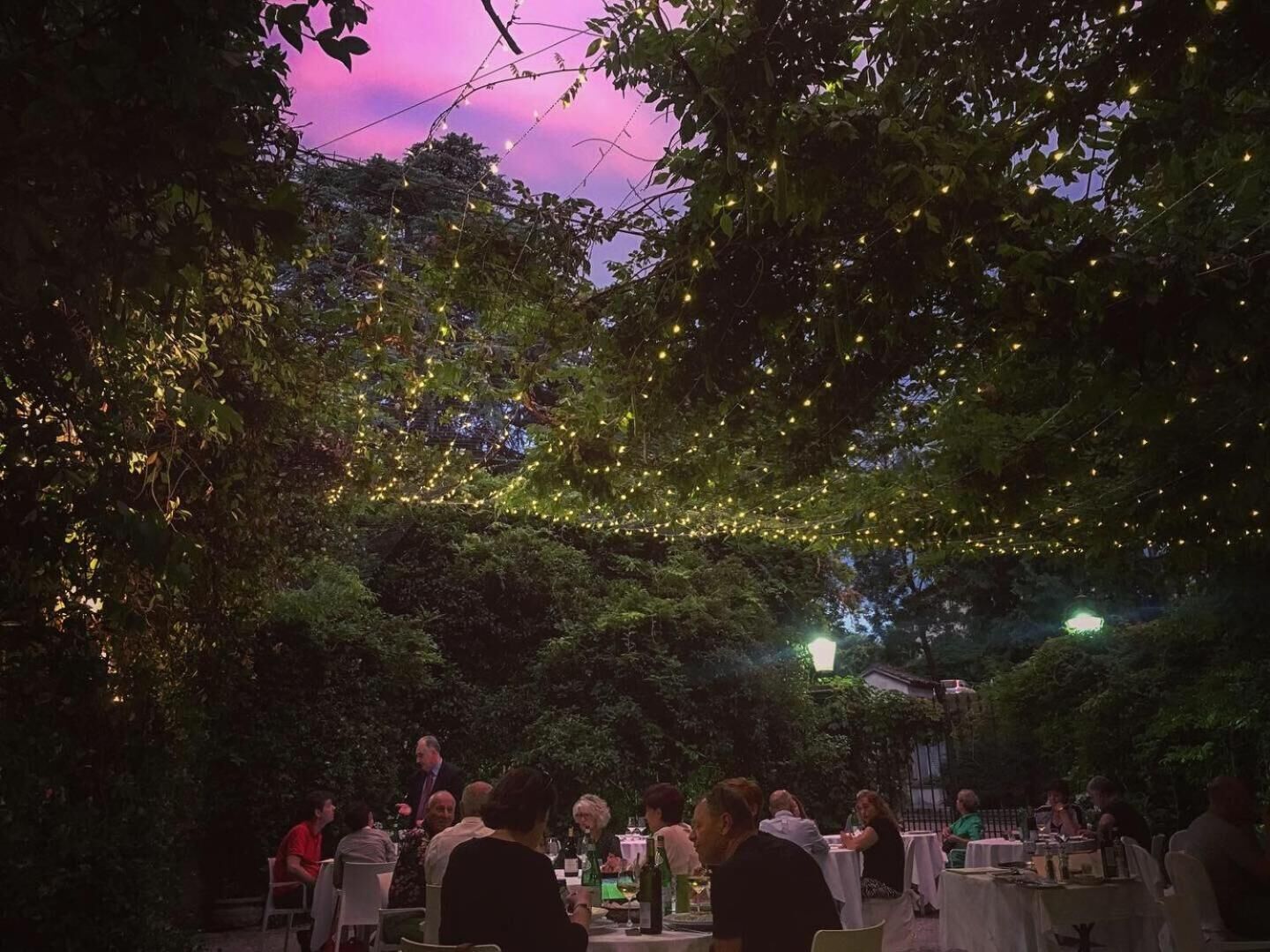 breakfast, lunch, dinner served; garden views