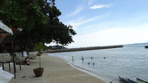 Private beach - Bluejaz Resort and Waterpark (Samal)