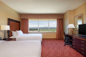 Minibar, in-room safe, desk, laptop workspace - Embassy Suites by Hilton Loveland Conference Center (Loveland)
