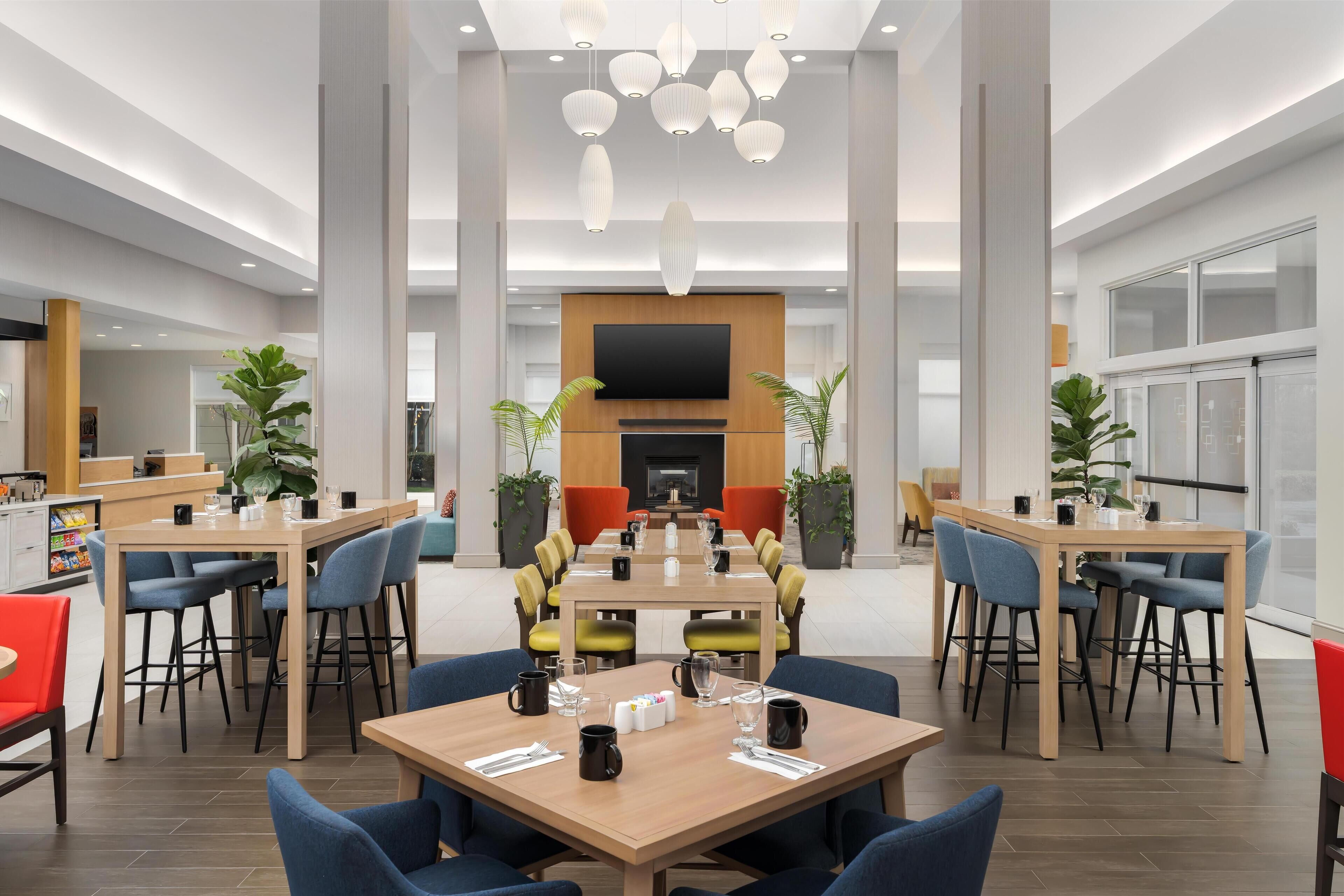 Frühstück und Abendessen, amerikanische Küche