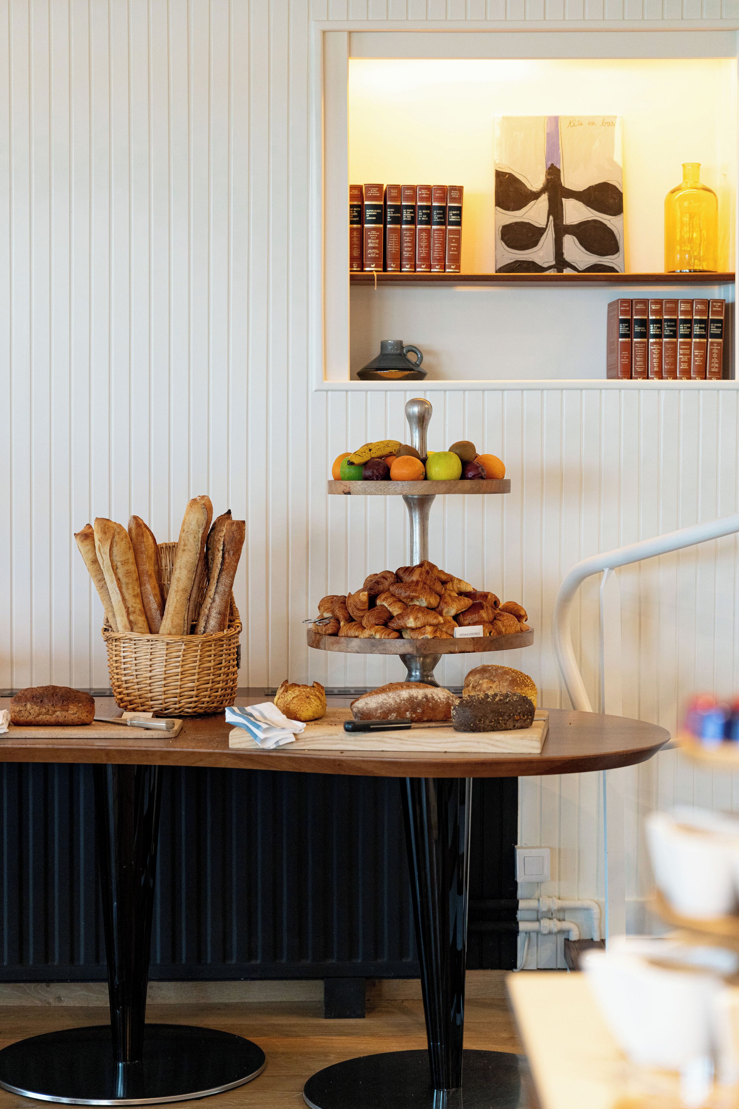 Daily buffet breakfast (EUR 24.50 per person)