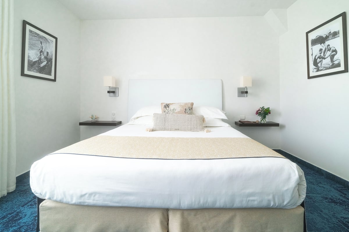 Double Room with Village View | Premium bedding, minibar, in-room safe, desk