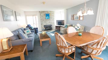 Suite, Two Bedrooms Wing, 3rd Floor, Partial View (No Pets) | Individually decorated, individually furnished, blackout curtains