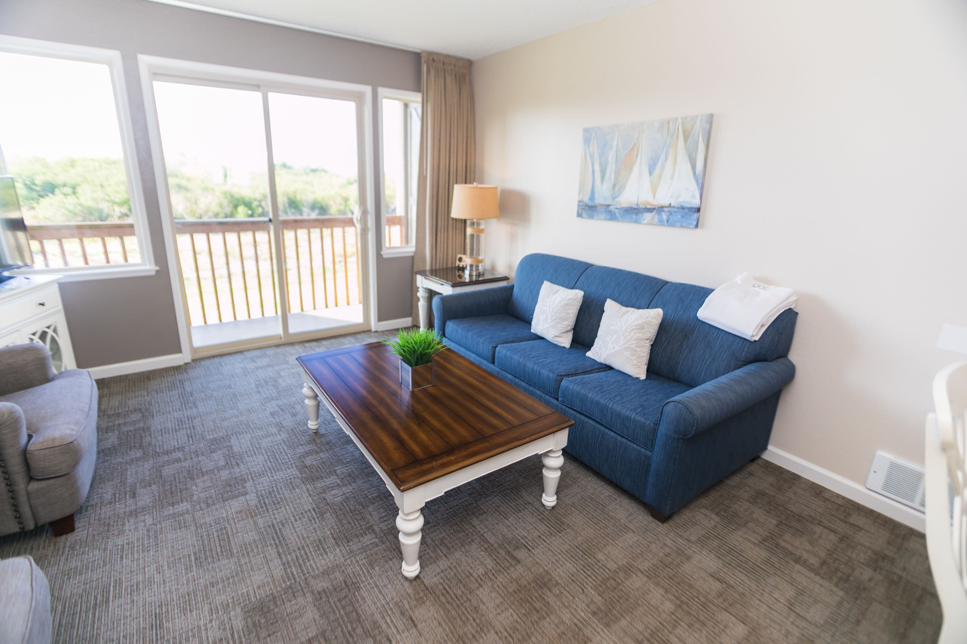 Suite, One Bedroom, 2nd Floor (Dog-Friendly) | Garden view